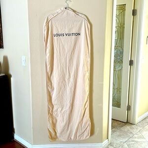Authentic Louis Vuitton Logo Fabric Garment suit cotton dust bag
